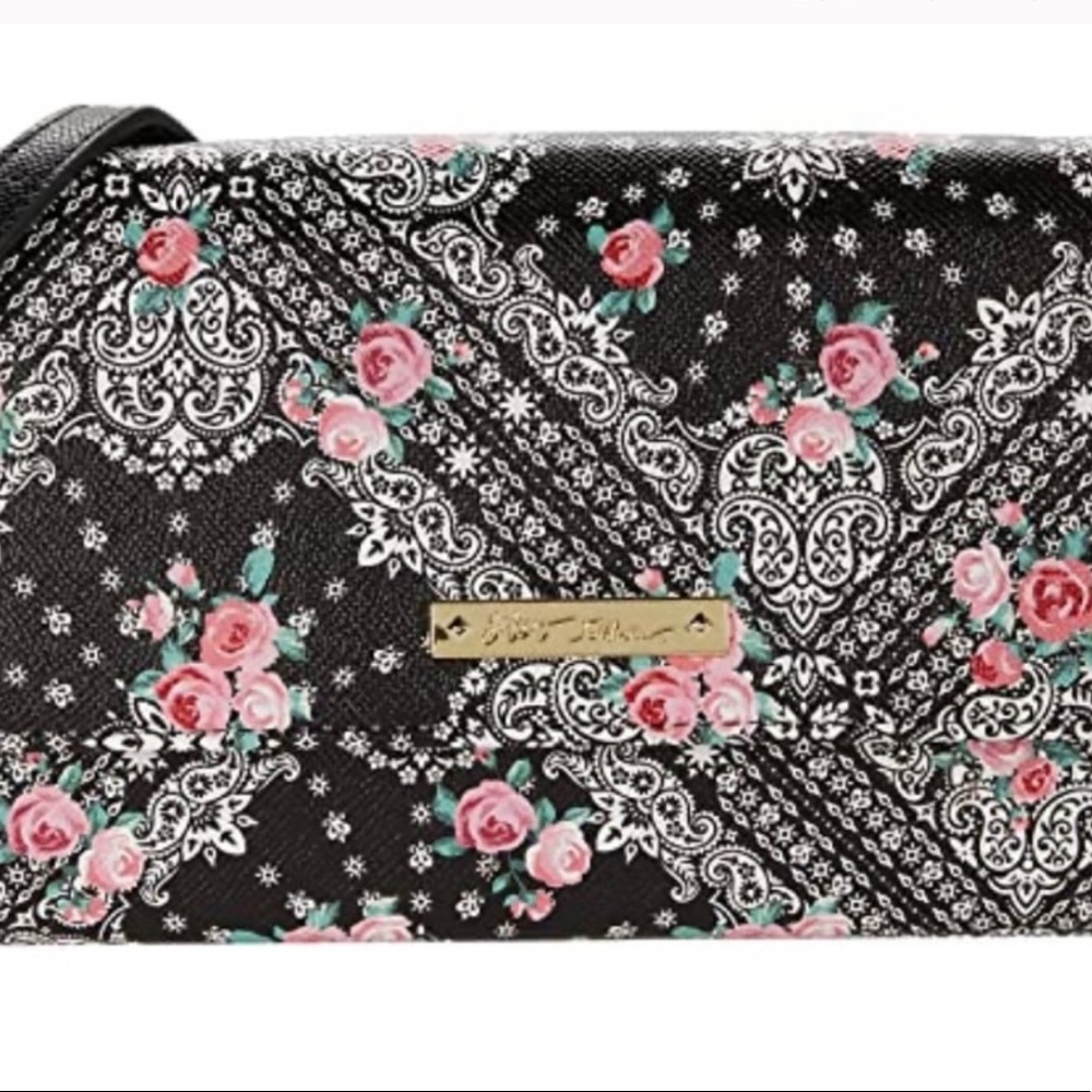 Betsey Johnson Sam floral crossbody
